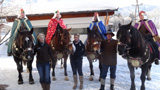 Die Heiligen 3 K�nige auf Besuch im Hotel Theresia