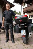 G�ste mit Motorrad in Hinterthal bei Hotel-Pension Theresia