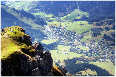 Blick vom Lauskopf nach Hinterthal